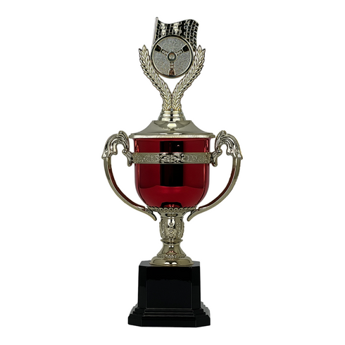 Trofeo de Copa con Figura Serie PC de Carro